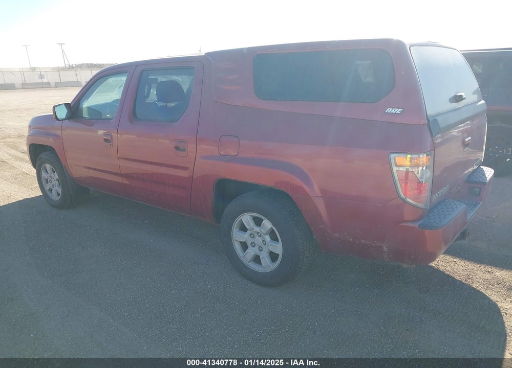 2006 HONDA RIDGELINE RTL VIN: 2HJYK165X6H531521