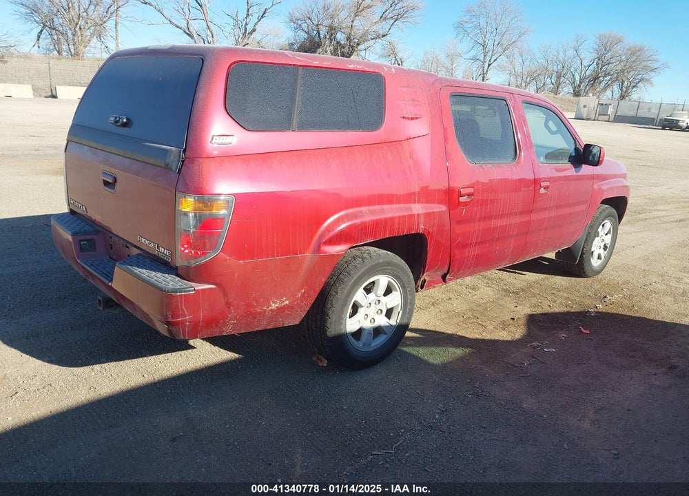 2006 HONDA RIDGELINE RTL VIN: 2HJYK165X6H531521