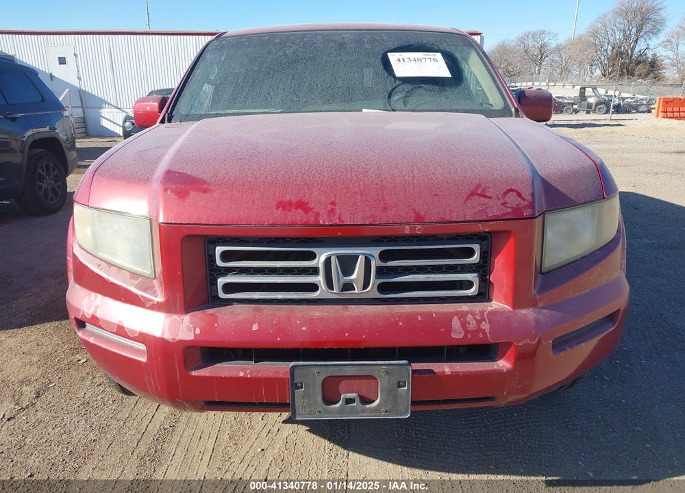 2006 HONDA RIDGELINE RTL VIN: 2HJYK165X6H531521