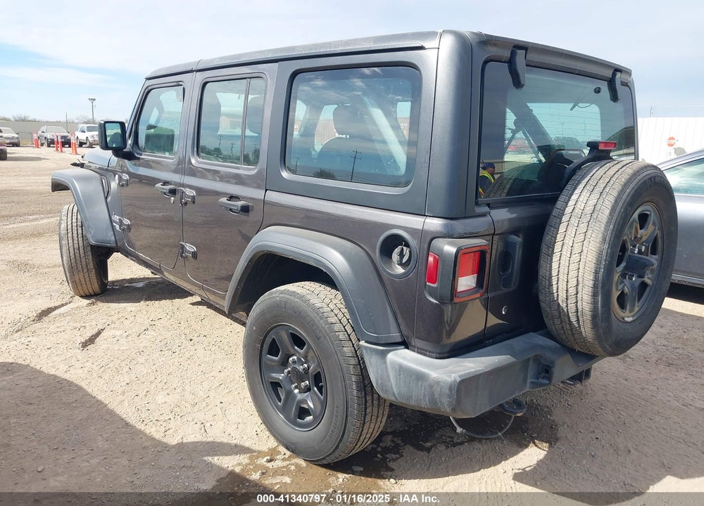 2020 JEEP WRANGLER UNLIMITED SPORT 4X4 VIN: 1C4HJXDN2LW155455