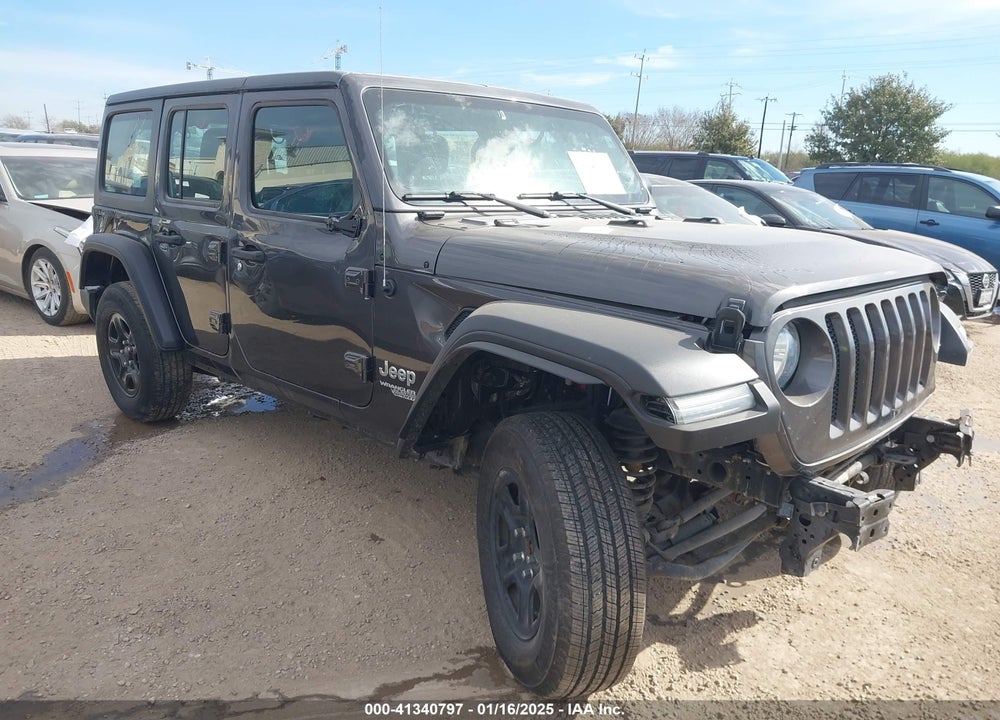 2020 JEEP WRANGLER UNLIMITED SPORT 4X4 VIN: 1C4HJXDN2LW155455
