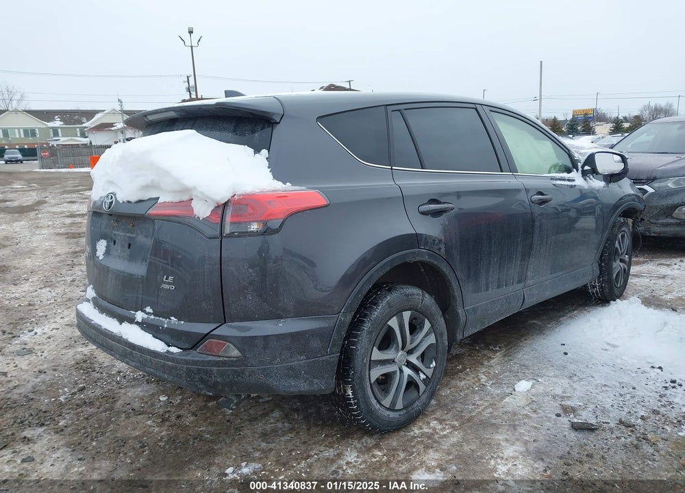 2018 TOYOTA RAV4 LE VIN: JTMBFREV9JJ195642