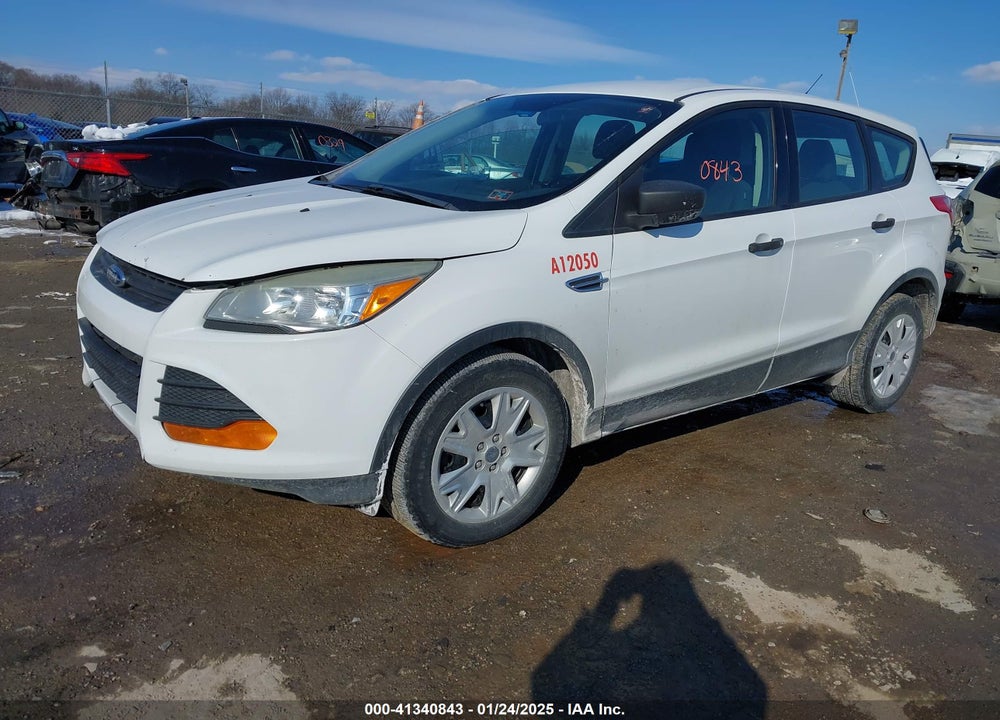 2013 FORD ESCAPE S VIN: 1FMCU0F77DUB57198