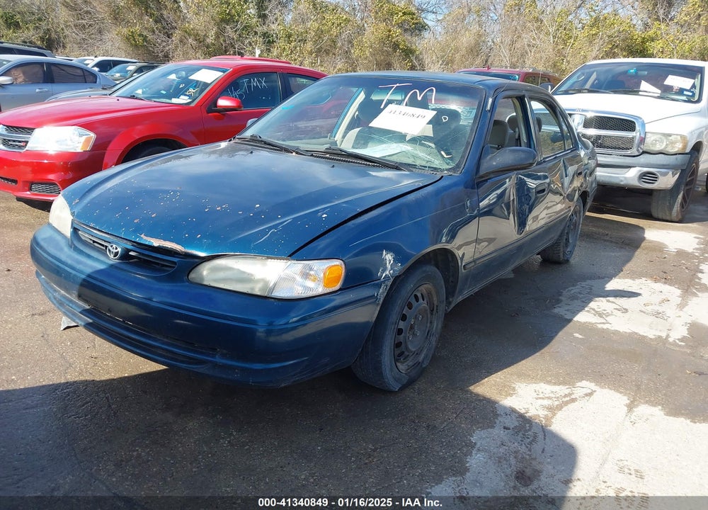 2000 TOYOTA COROLLA CE VIN: 1NXBR12EXYZ382678