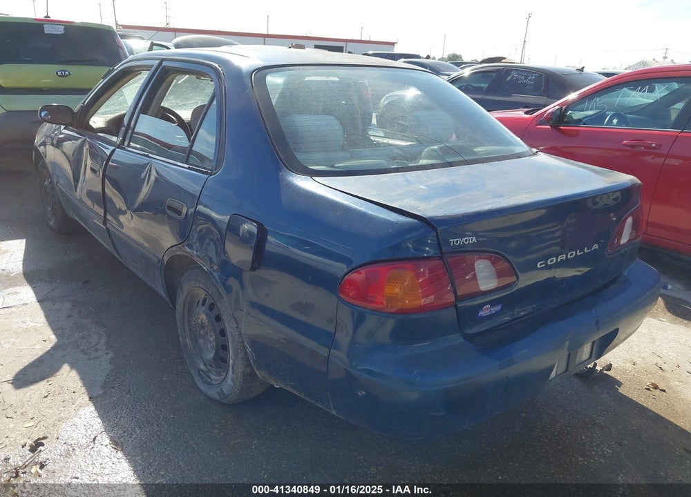 2000 TOYOTA COROLLA CE VIN: 1NXBR12EXYZ382678