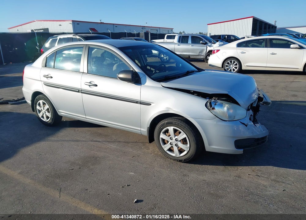 2009 HYUNDAI ACCENT GLS VIN: KMHCM46C29U293279