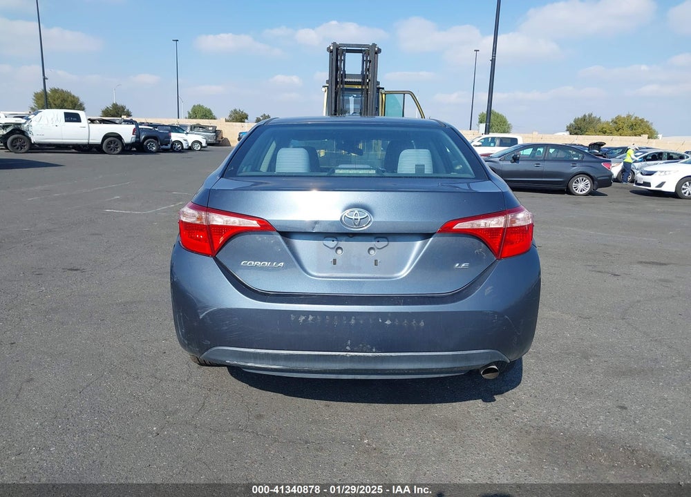 2018 TOYOTA COROLLA LE VIN: 2T1BURHE6JC098914