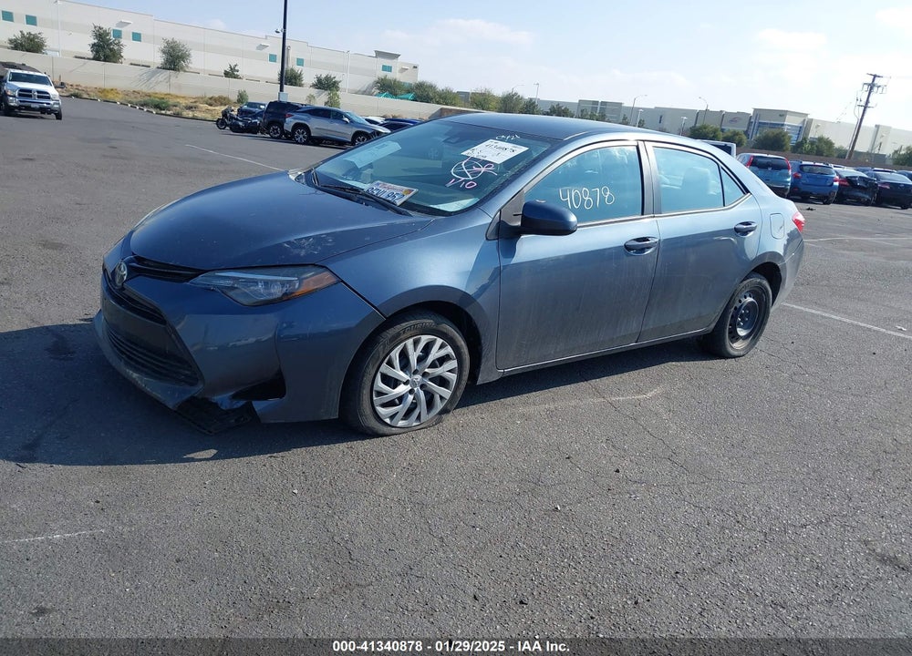 2018 TOYOTA COROLLA LE VIN: 2T1BURHE6JC098914