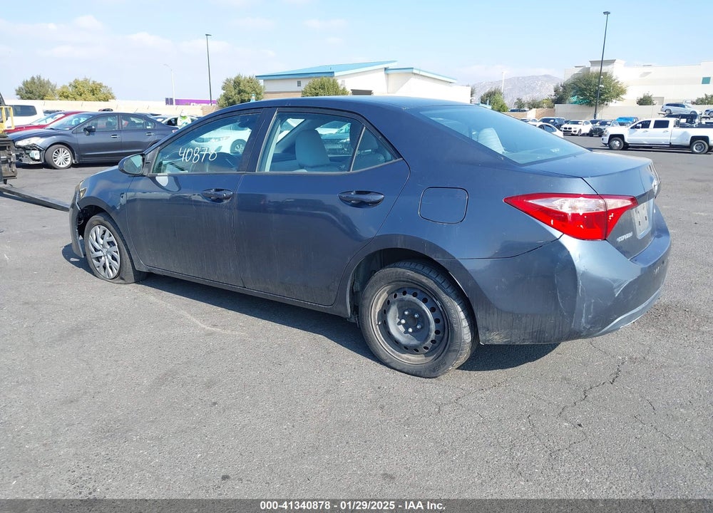 2018 TOYOTA COROLLA LE VIN: 2T1BURHE6JC098914