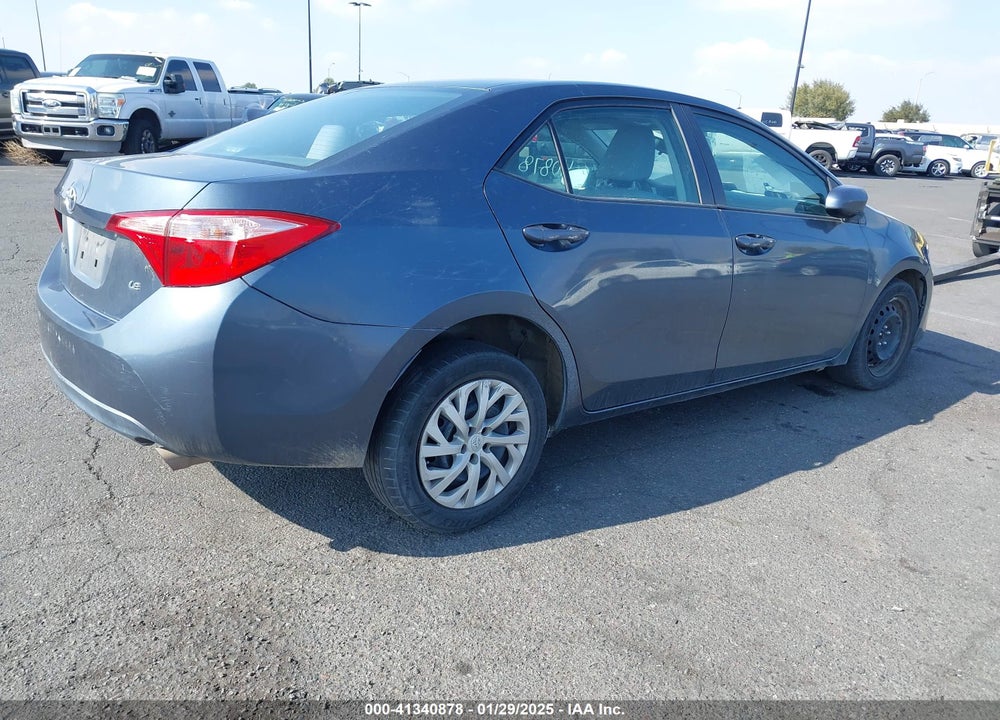 2018 TOYOTA COROLLA LE VIN: 2T1BURHE6JC098914