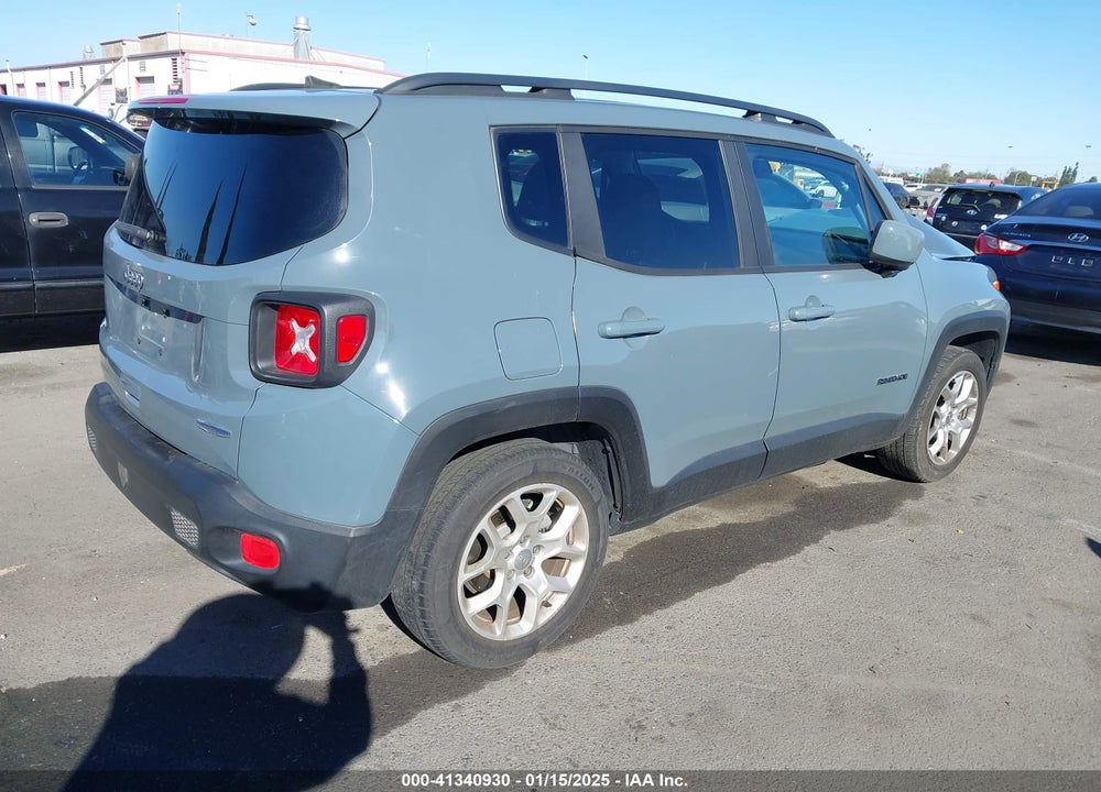 2018 JEEP RENEGADE LATITUDE FWD VIN: ZACCJABB8JPH35240