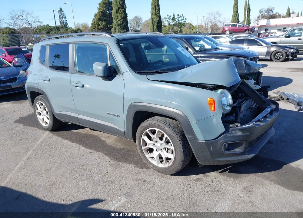 2018 JEEP RENEGADE LATITUDE FWD VIN: ZACCJABB8JPH35240