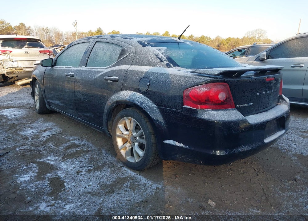 2013 DODGE AVENGER R/T VIN: 1C3CDZBG9DN503104
