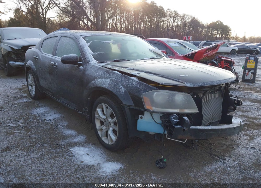 2013 DODGE AVENGER R/T VIN: 1C3CDZBG9DN503104