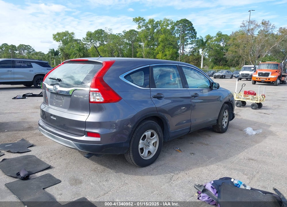 2016 HONDA CR-V LX VIN: 3CZRM3H35GG704948