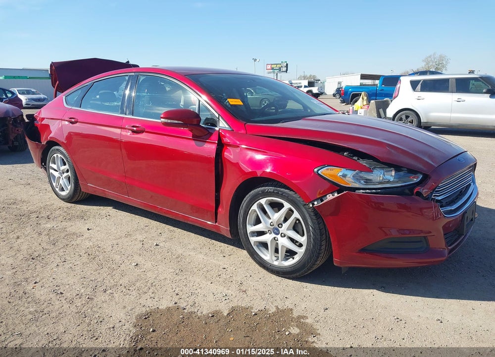 2016 FORD FUSION SE VIN: 3FA6P0H70GR320328