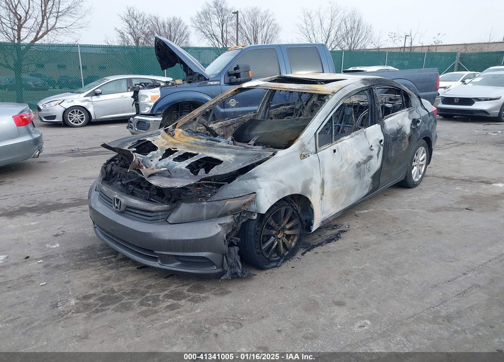 2012 HONDA CIVIC SDN EX-L VIN: 2HGFB2F9XCH507365