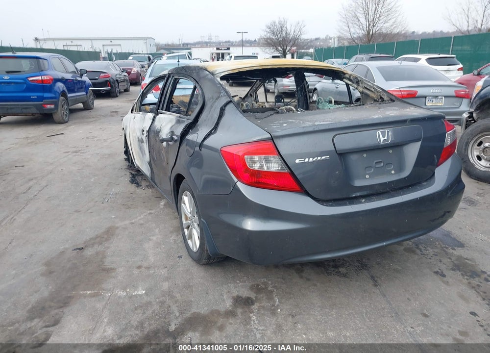 2012 HONDA CIVIC SDN EX-L VIN: 2HGFB2F9XCH507365