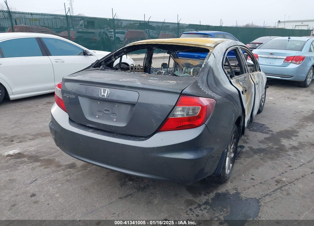 2012 HONDA CIVIC SDN EX-L VIN: 2HGFB2F9XCH507365