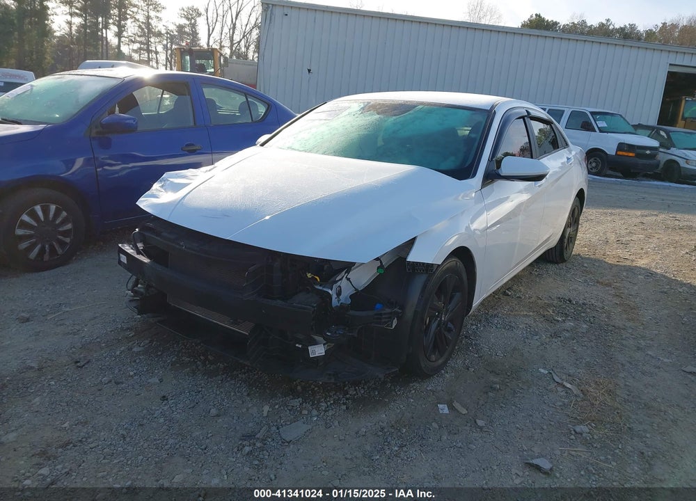 2022 HYUNDAI ELANTRA SEL VIN: 5NPLM4AG6NH067863