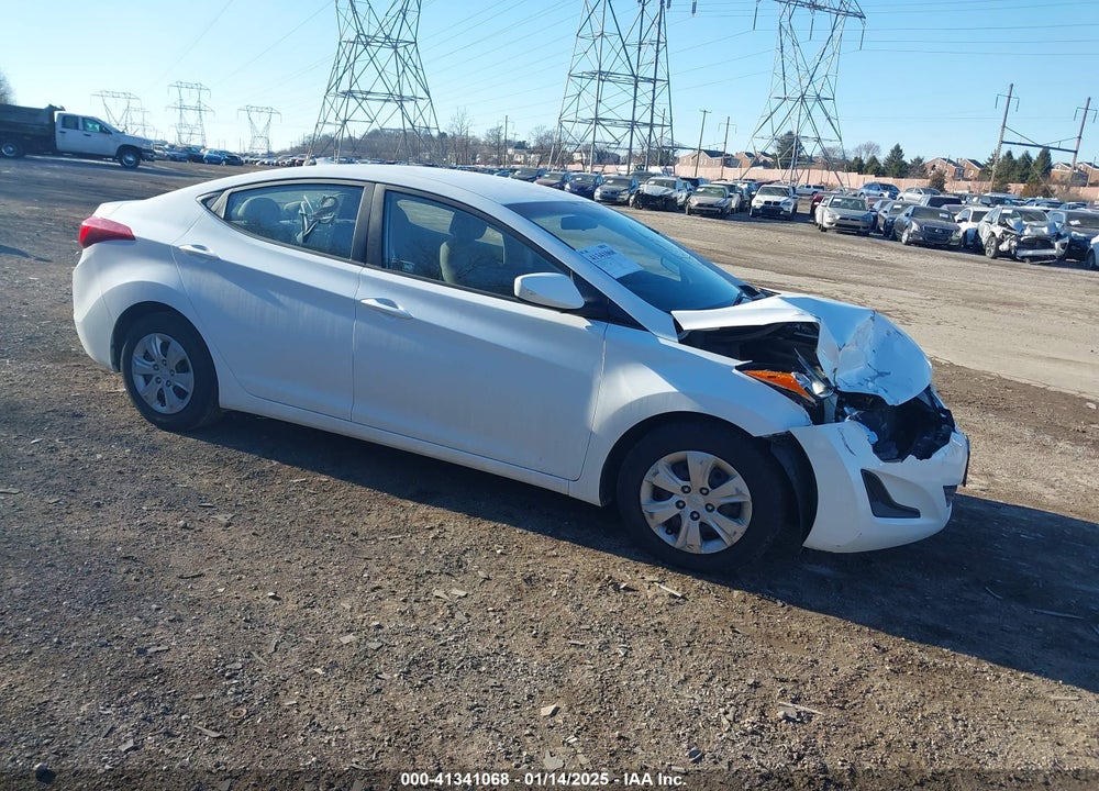 2016 HYUNDAI ELANTRA SE VIN: 5NPDH4AE2GH786473