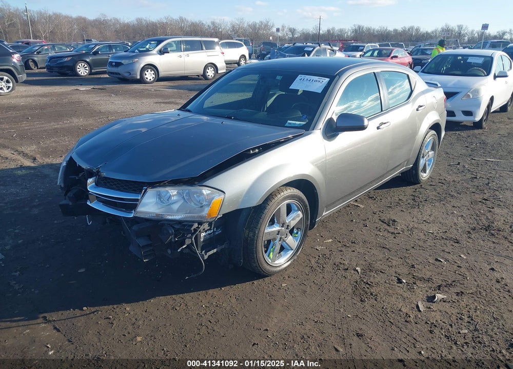 2013 DODGE AVENGER VIN: 1C3CDZCG8DN502931