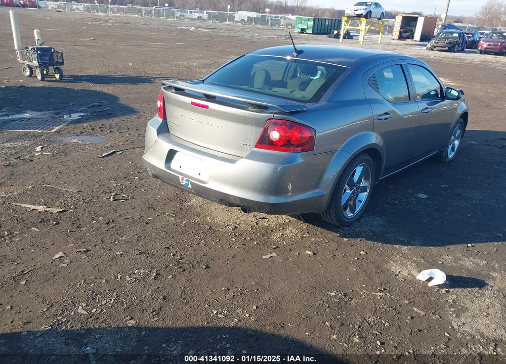 2013 DODGE AVENGER VIN: 1C3CDZCG8DN502931