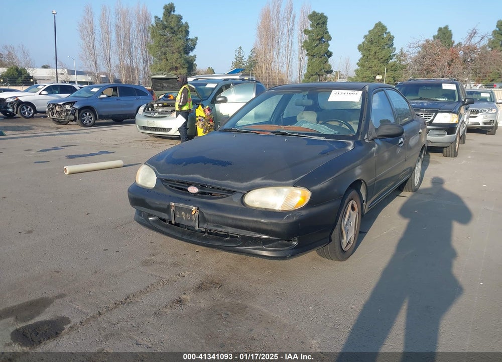 1999 KIA SEPHIA LS VIN: KNAFB1212X5765186