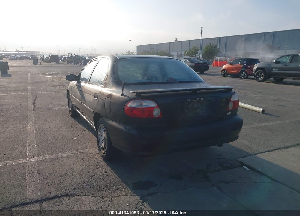 1999 KIA SEPHIA LS VIN: KNAFB1212X5765186