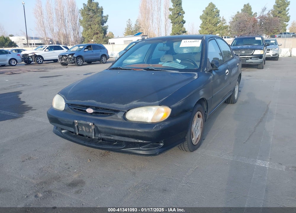 1999 KIA SEPHIA LS VIN: KNAFB1212X5765186