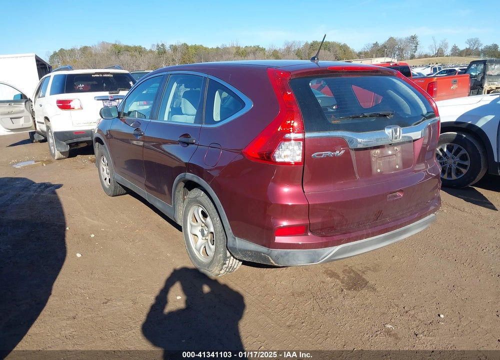 2015 HONDA CR-V LX VIN: 2HKRM3H34FH544721