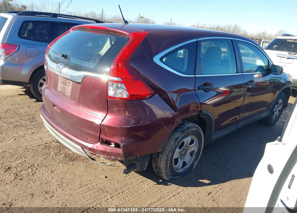 2015 HONDA CR-V LX VIN: 2HKRM3H34FH544721