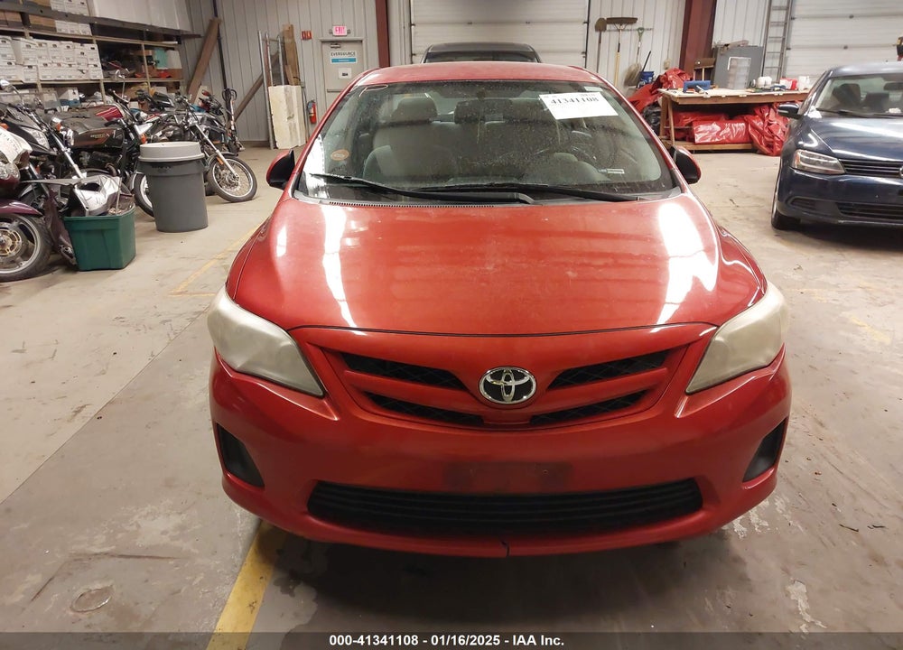 2011 TOYOTA COROLLA LE VIN: 2T1BU4EE0BC646852