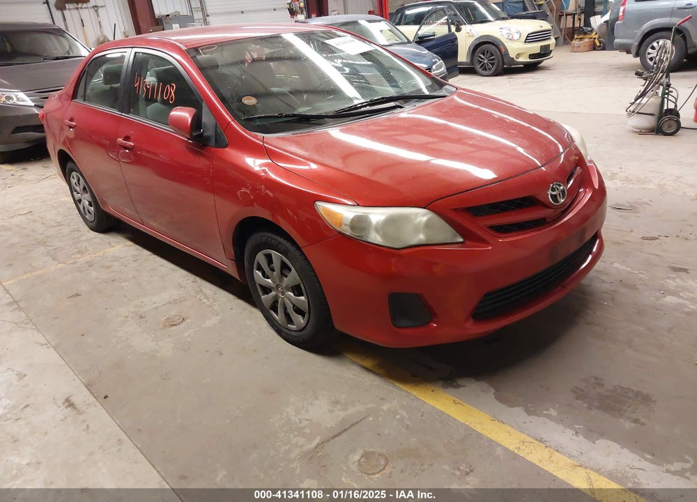 2011 TOYOTA COROLLA LE VIN: 2T1BU4EE0BC646852
