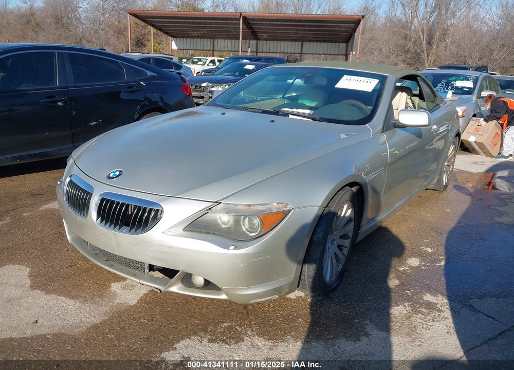 2004 BMW 645CI VIN: WBAEK73404B320188