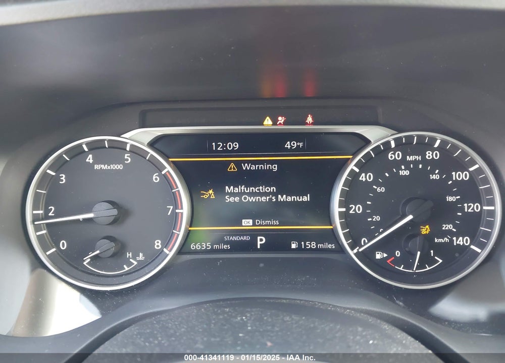 2023 NISSAN ROGUE SL FWD VIN: 5N1BT3CA6PC933489