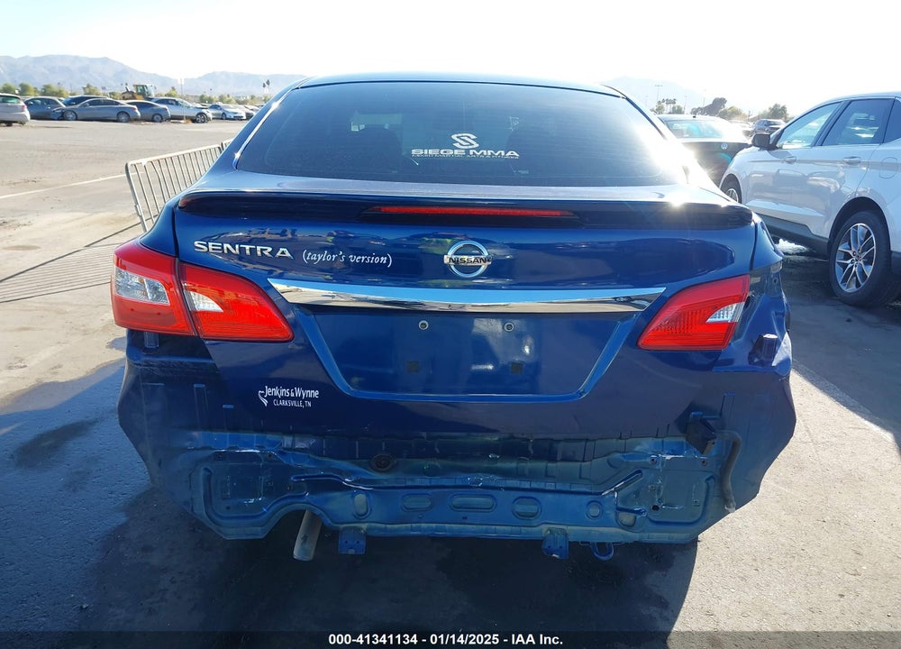2016 NISSAN SENTRA S VIN: 3N1AB7AP0GY250313