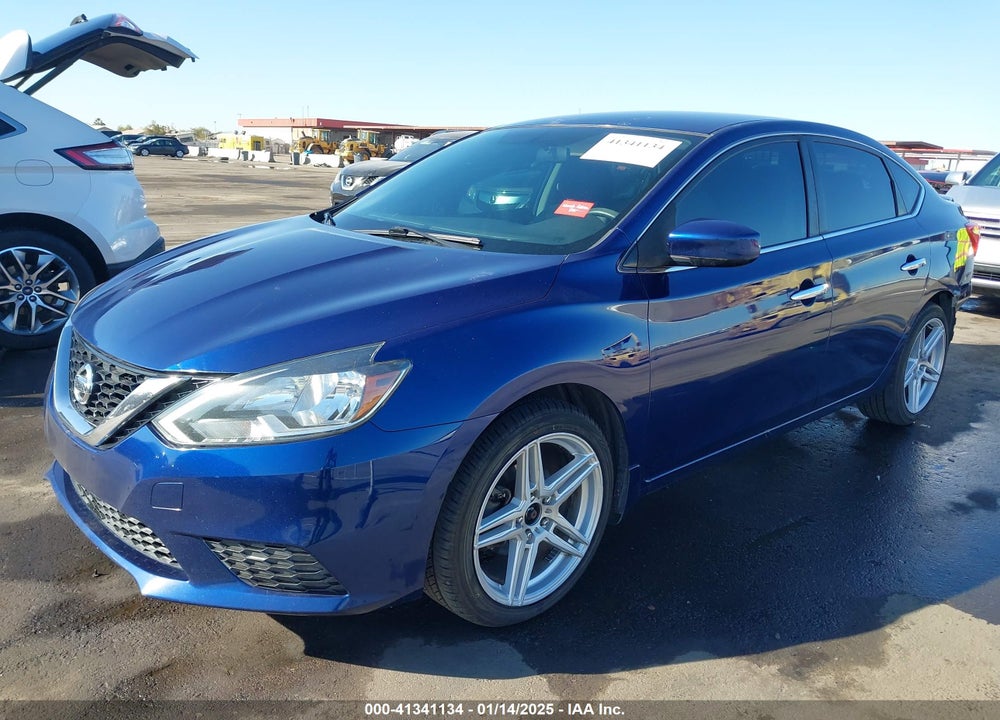 2016 NISSAN SENTRA S VIN: 3N1AB7AP0GY250313
