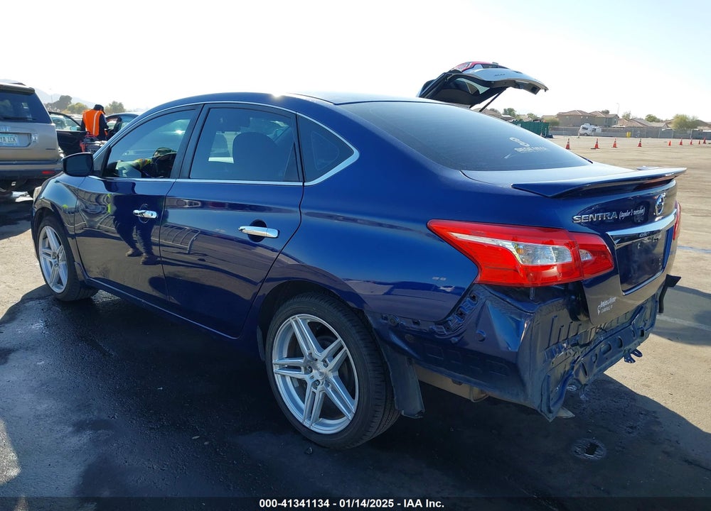 2016 NISSAN SENTRA S VIN: 3N1AB7AP0GY250313