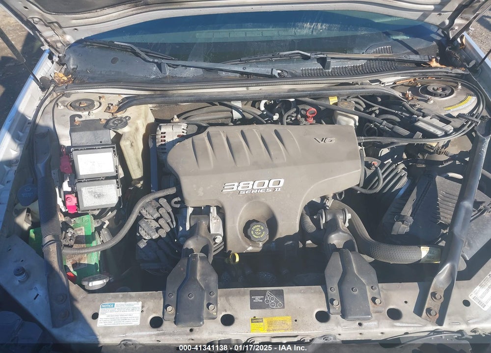 2001 CHEVROLET IMPALA LS VIN: 2G1WH55K519195605