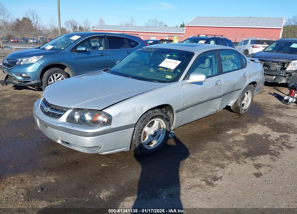 2001 CHEVROLET IMPALA LS VIN: 2G1WH55K519195605