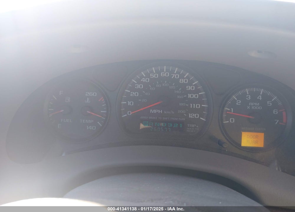 2001 CHEVROLET IMPALA LS VIN: 2G1WH55K519195605