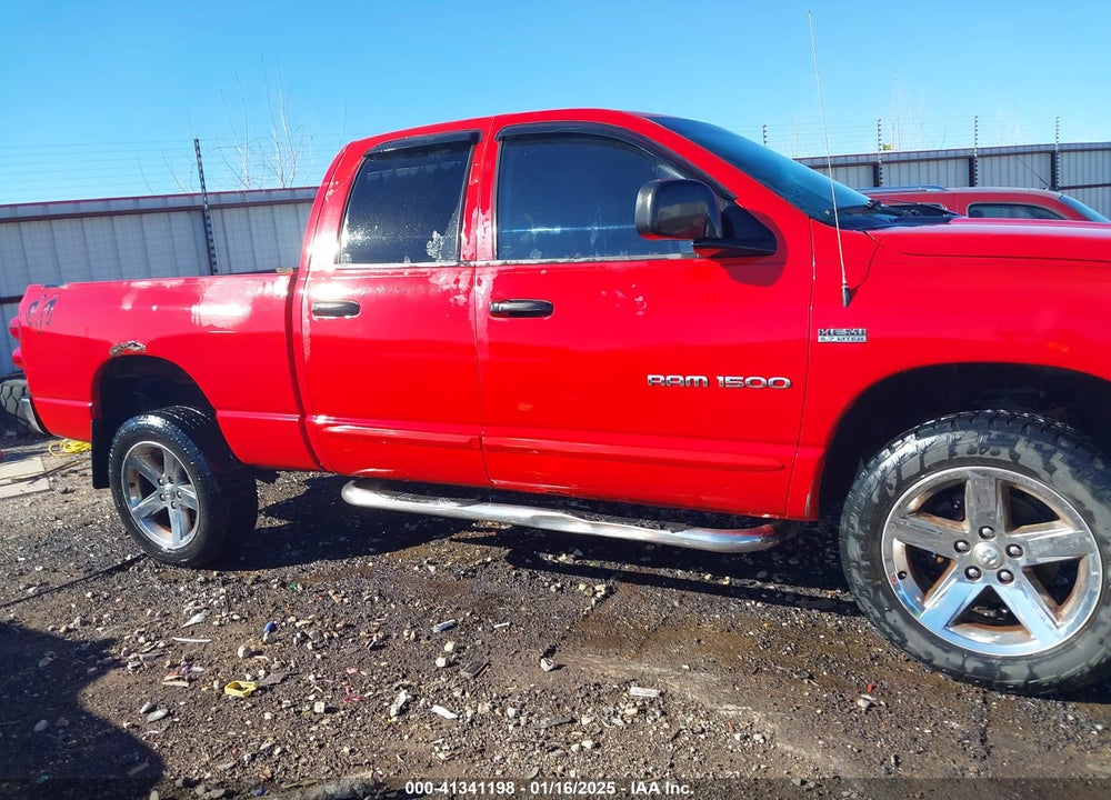 2007 DODGE RAM 1500 SLT/TRX4 OFF ROAD/SPORT VIN: 1D7HU18217S101510