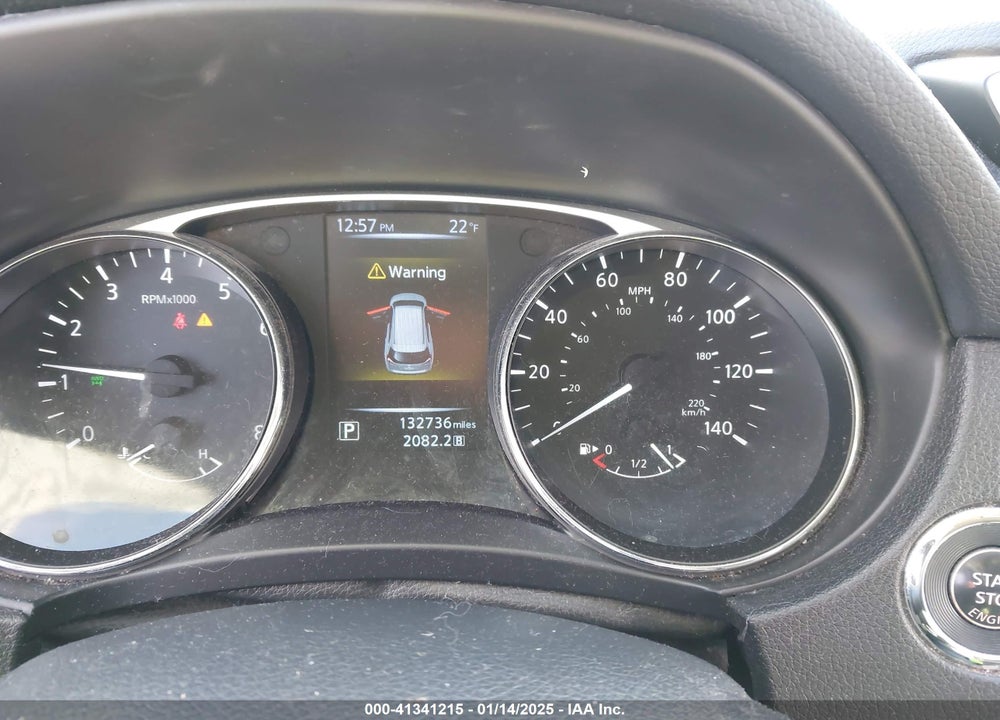 2014 NISSAN ROGUE SL VIN: 5N1AT2MV0EC789376