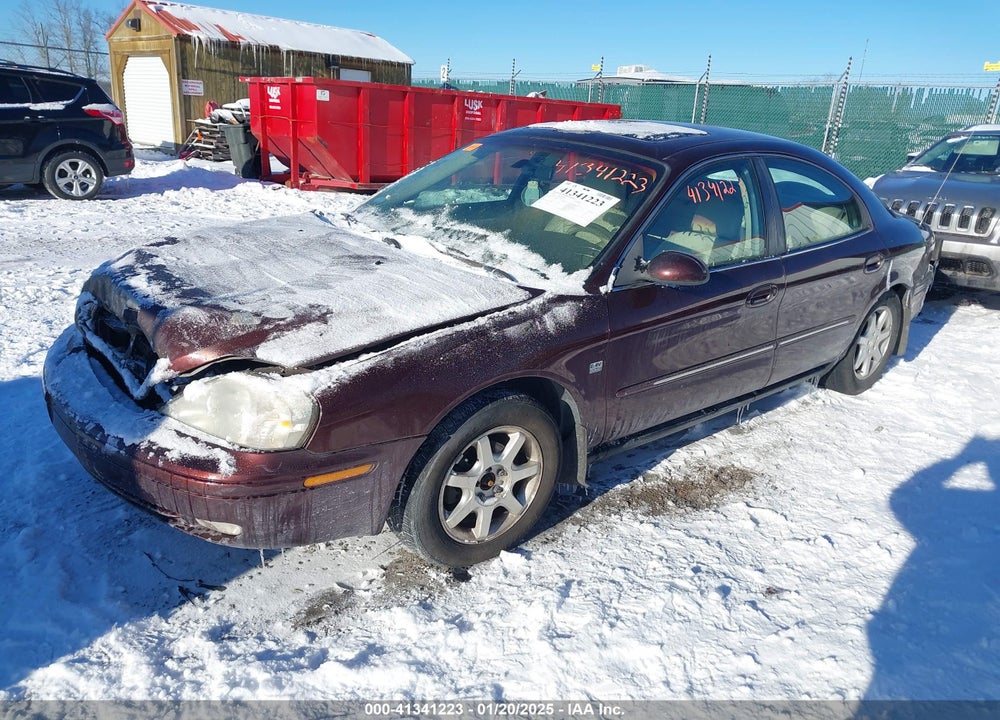 2000 MERCURY SABLE LS PREMIUM VIN: 1MEFM55S3YA616365