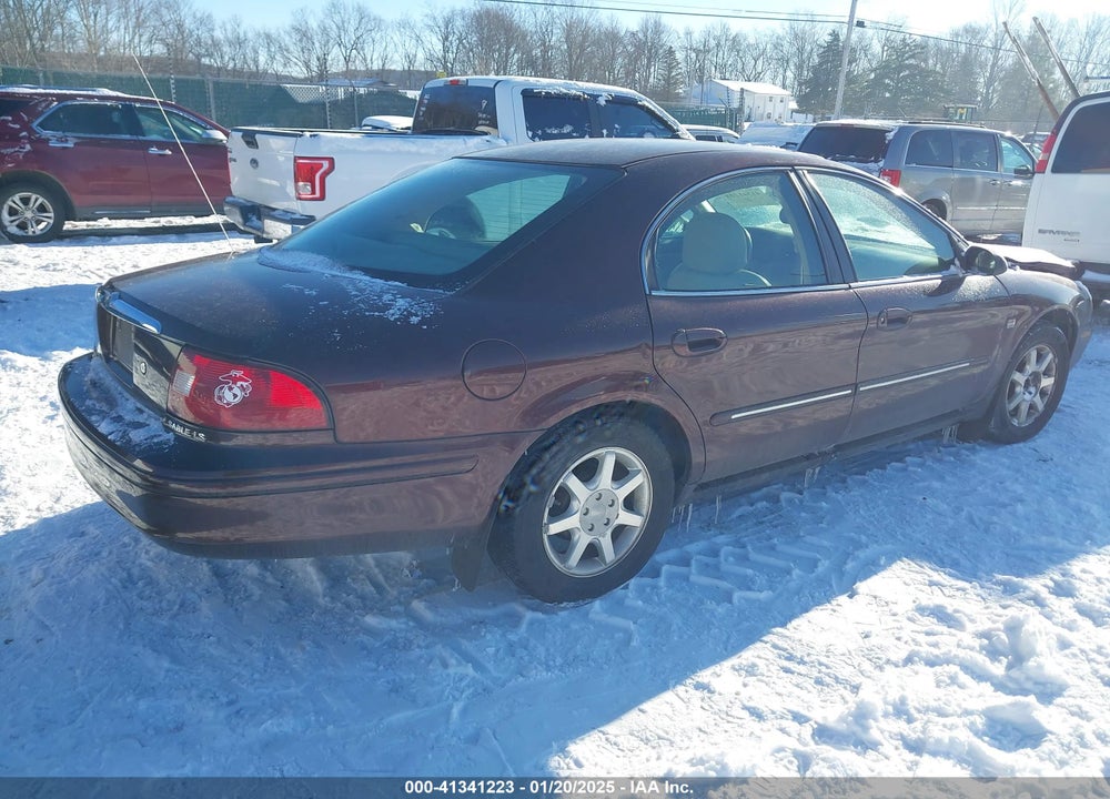 2000 MERCURY SABLE LS PREMIUM VIN: 1MEFM55S3YA616365