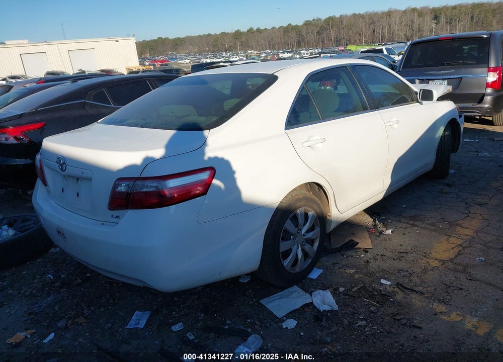 2007 TOYOTA CAMRY LE VIN: JTNBE46K573017777