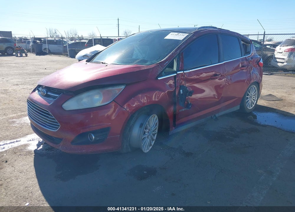 2013 FORD C-MAX HYBRID VIN: 1FADP5BU7DL509569