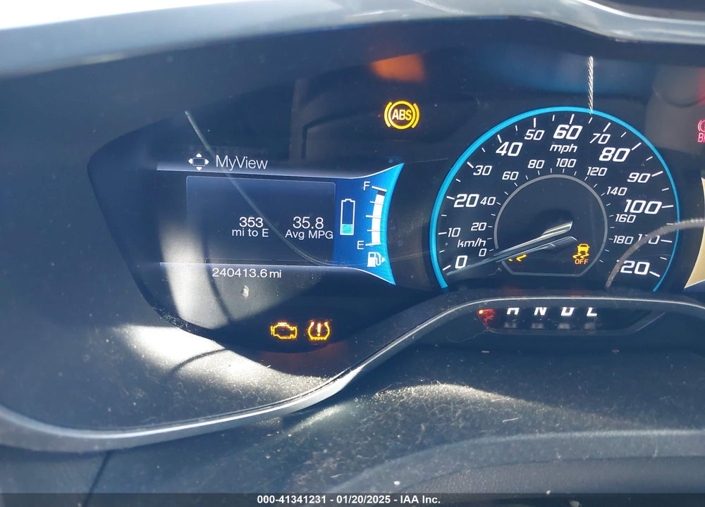 2013 FORD C-MAX HYBRID VIN: 1FADP5BU7DL509569