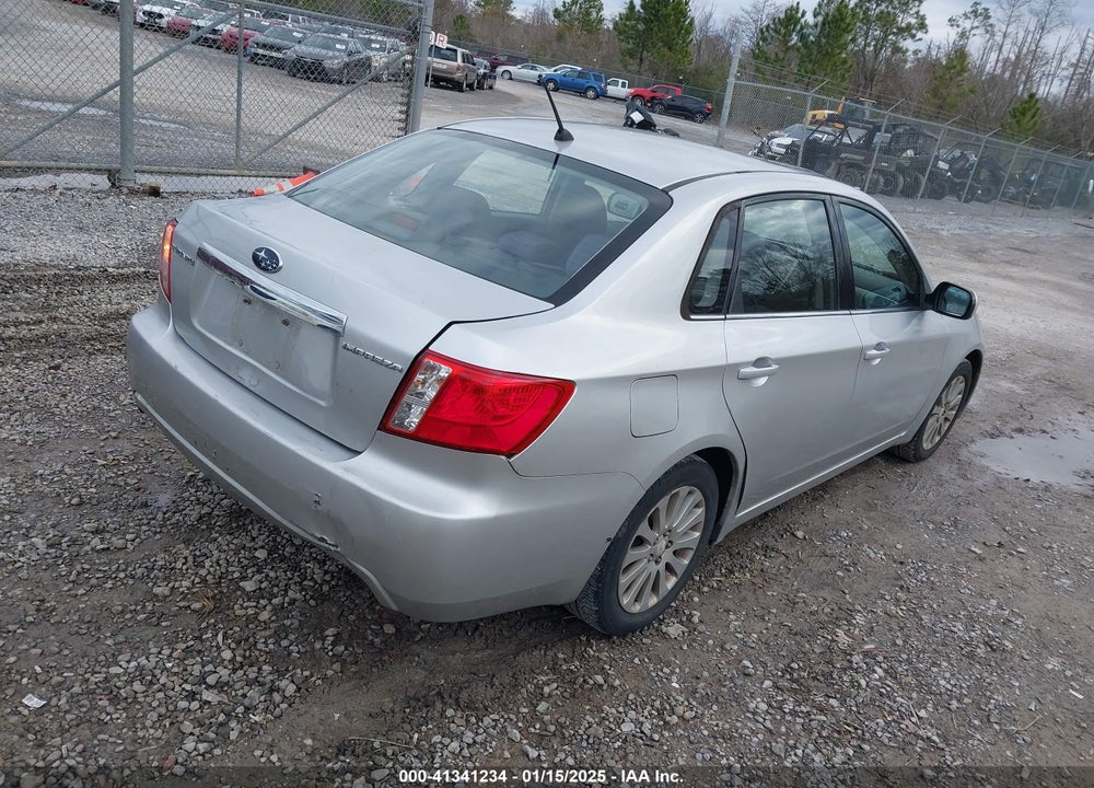 2008 SUBARU IMPREZA  (NATL) VIN: JF1GE61638H501439